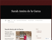 Tablet Screenshot of amiradelagarza.com